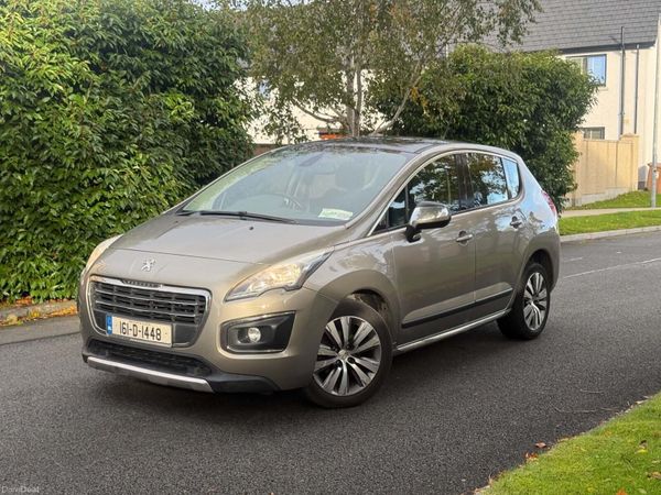 Peugeot 3008 SUV, Petrol, 2016, Grey