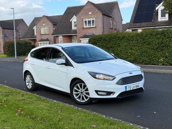 Ford Focus Hatchback, Diesel, 2017, White
