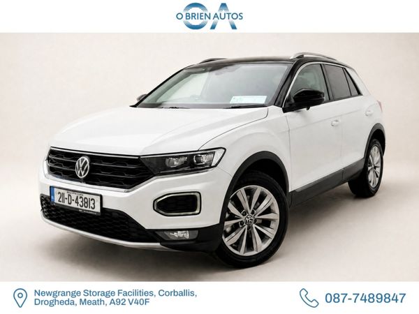 Volkswagen T-Roc Estate, Diesel, 2021, White