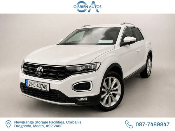 Volkswagen T-Roc Estate, Diesel, 2021, White