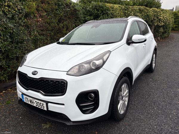 Kia Sportage SUV, Diesel, 2017, White