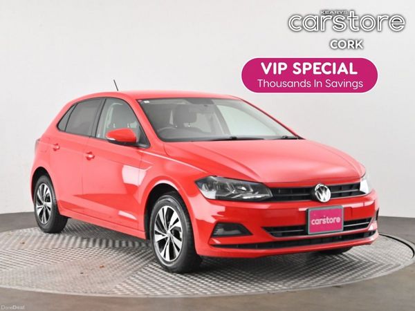 Volkswagen Polo Hatchback, Petrol, 2019, Red