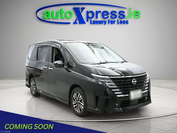 Nissan Serena MPV, Petrol Hybrid, 2024, Black