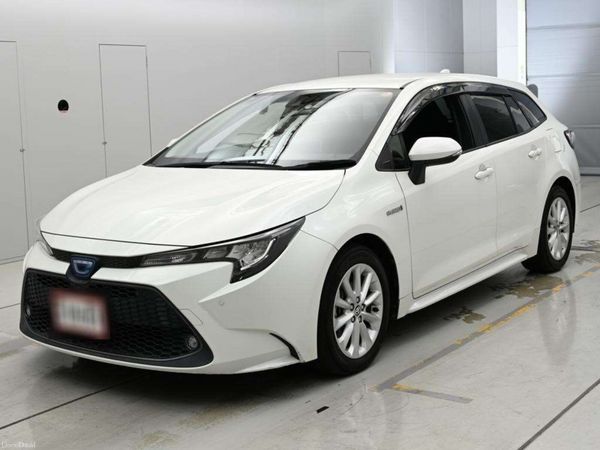 Toyota Corolla Estate, Petrol Hybrid, 2020, White