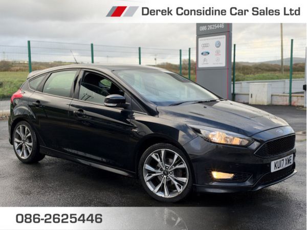 Ford Focus Hatchback, Diesel, 2017, Black