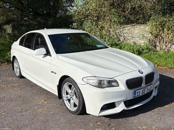BMW 5-Series Saloon, Diesel, 2011, White