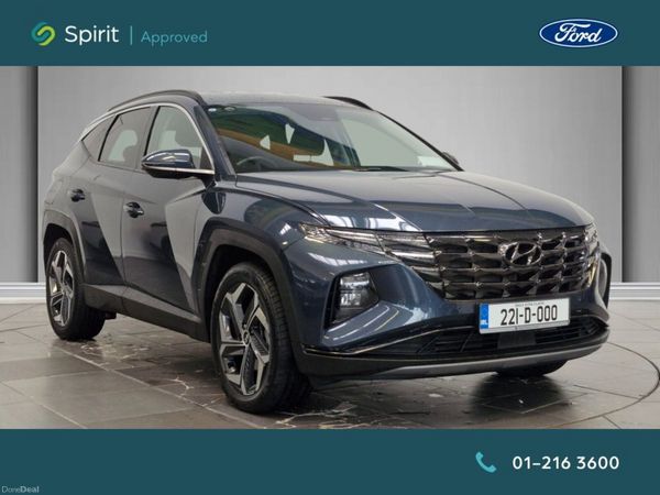 Hyundai Tucson SUV, Petrol Plug-in Hybrid, 2022, Blue