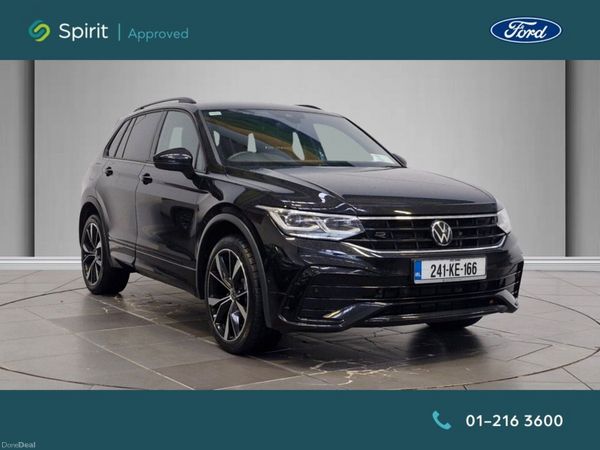 Volkswagen Tiguan SUV, Petrol Plug-in Hybrid, 2024, Black