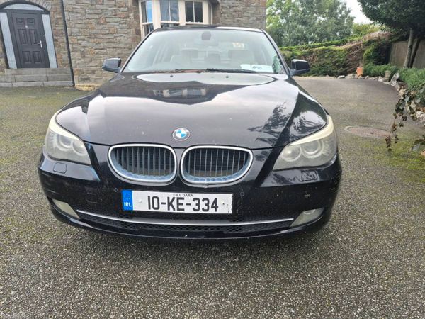 BMW 5-Series Saloon, Diesel, 2010, Black