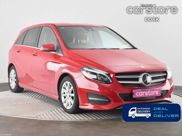 Mercedes-Benz B-Class MPV, Petrol, 2017, Red