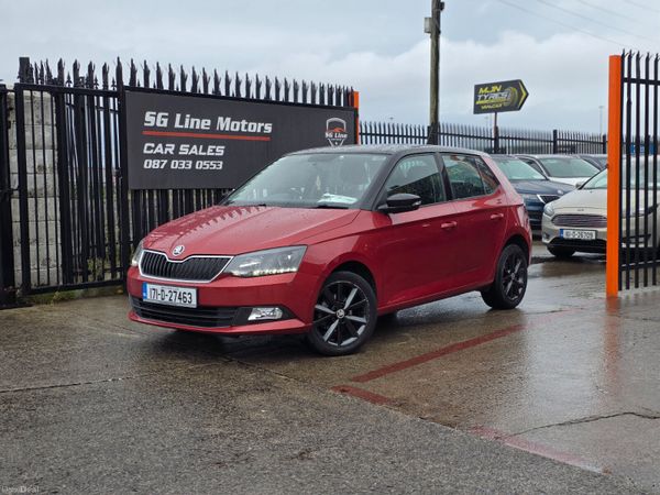 Skoda Fabia Hatchback, Petrol, 2017, Red