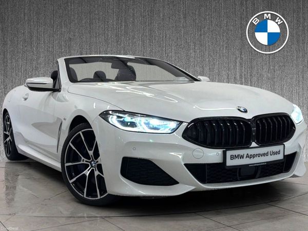 BMW 8-Series Convertible, Diesel, 2019, White