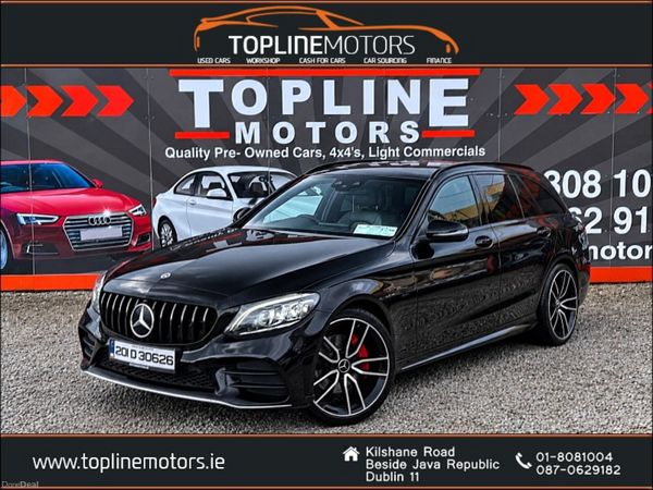 Mercedes-Benz C-Class Estate, Diesel Hybrid, 2020, Black