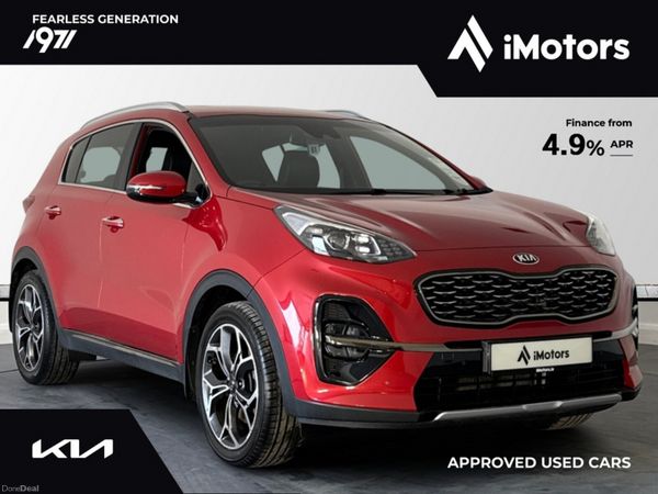 Kia Sportage SUV, Diesel, 2020, Red