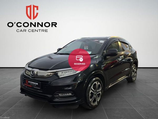 Honda Vezel SUV, Petrol Hybrid, 2019, Black