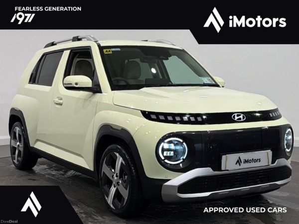 Hyundai INSTER SUV, Electric, 2025, Yellow