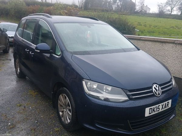 Volkswagen Sharan MPV, Diesel, 2015, Blue
