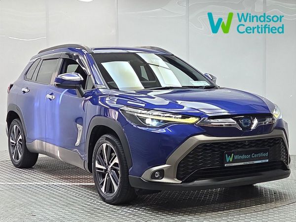 Toyota Corolla Cross SUV, Petrol Hybrid, 2022, Blue