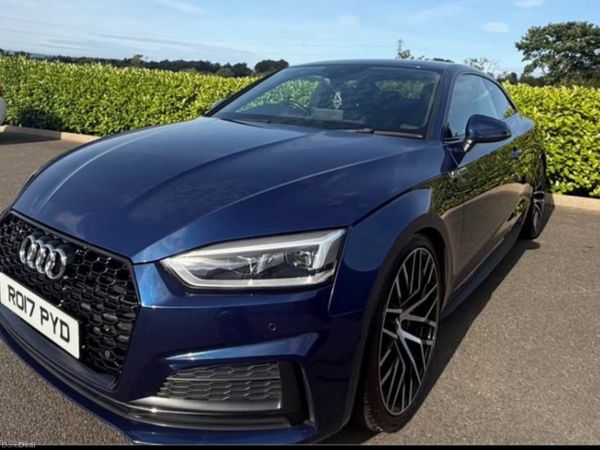 Audi A5 Coupe, Diesel, 2017, Blue