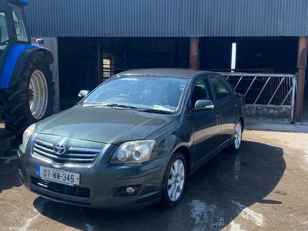 Toyota Avensis Saloon, Petrol, 2007, Green