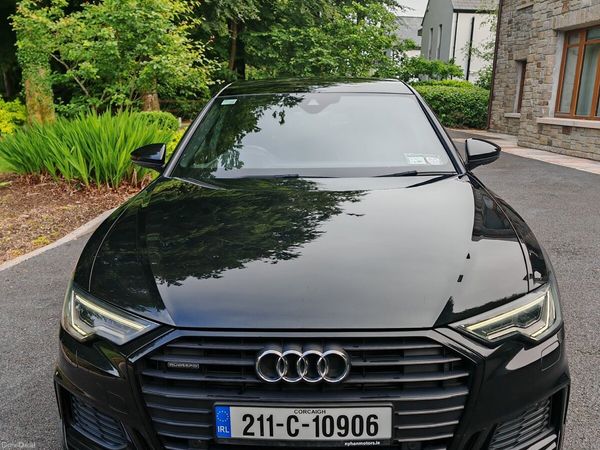 Audi A6 Saloon, Petrol Plug-in Hybrid, 2021, Black
