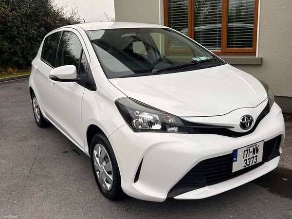 Toyota Vitz Hatchback, Petrol, 2017, White