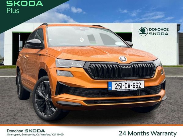 Skoda Karoq Estate, Diesel, 2025, Orange