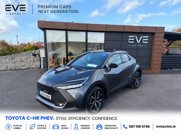 Toyota C-HR SUV, Petrol Plug-in Hybrid, 2024, Grey