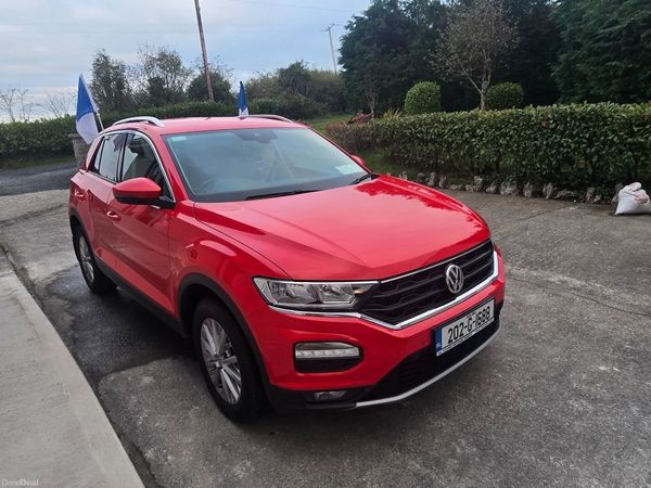 Volkswagen T-Roc SUV, Diesel, 2020, Red