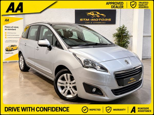Peugeot 5008 MPV, Diesel, 2016, Grey