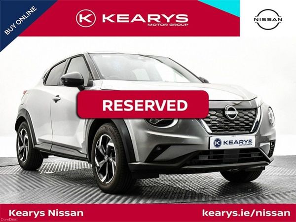 Nissan Juke SUV, Petrol Hybrid, 2024, Silver