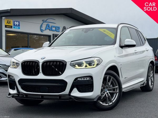 BMW X3 SUV, Diesel, 2018, White