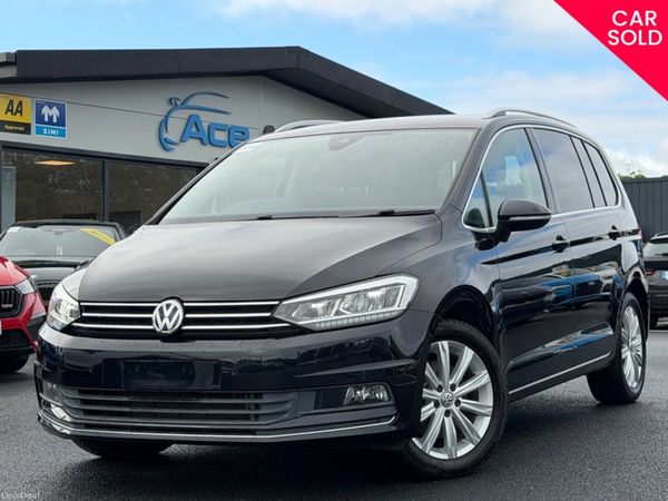 Volkswagen Touran MPV, Diesel, 2019, Black