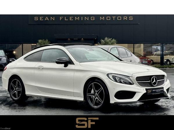 Mercedes-Benz C-Class Coupe, Diesel, 2017, White