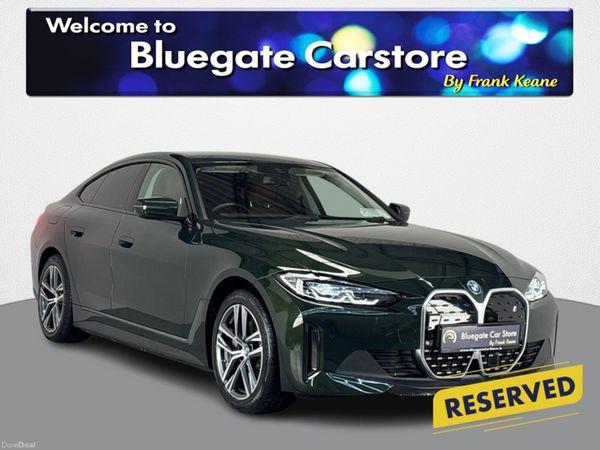 BMW i4 Saloon, Electric, 2024, Green