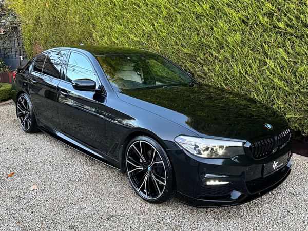 BMW 5-Series Saloon, Diesel, 2019, Black