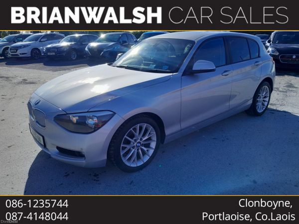 BMW 1-Series Hatchback, Diesel, 2014, Silver