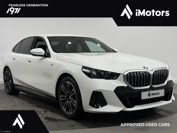 BMW i5 Saloon, Electric, 2025, White