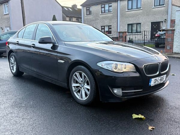 BMW 5-Series Saloon, Diesel, 2013, Black
