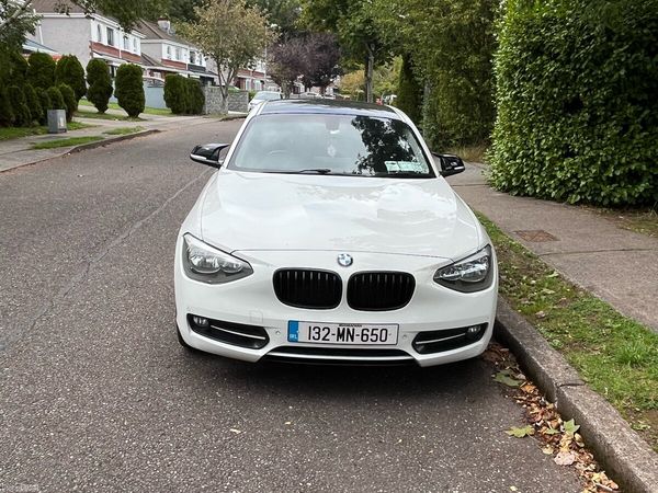 BMW 1-Series Hatchback, Diesel, 2013, White