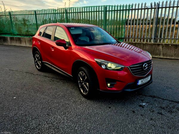 Mazda CX-5 SUV, Diesel, 2015, Red