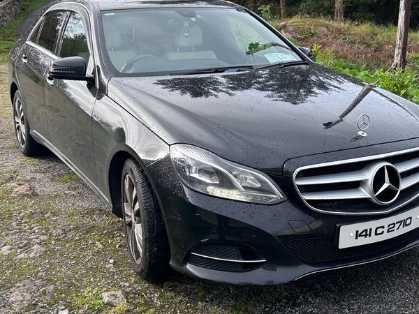 Mercedes-Benz E-Class Saloon, Diesel Hybrid, 2014, Black