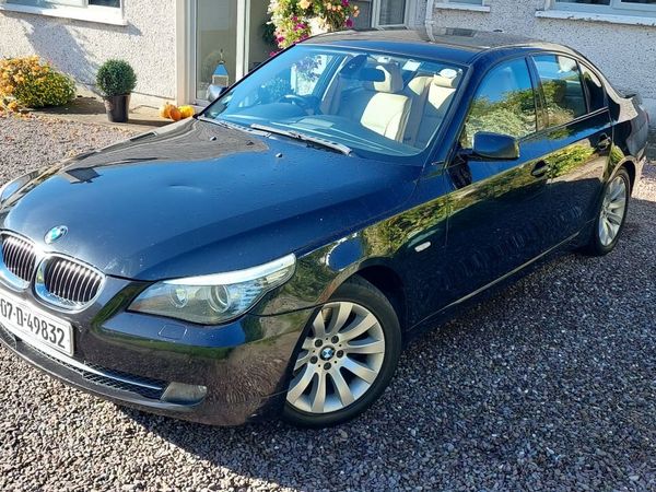 BMW 5-Series Saloon, Diesel, 2007, Black