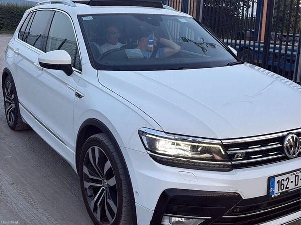 Volkswagen Tiguan SUV, Diesel, 2016, White
