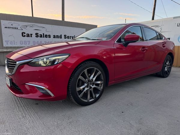 Mazda Mazda6 Saloon, Diesel, 2017, Red