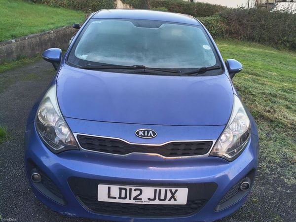 Kia Rio Hatchback, Petrol, 2012, Blue