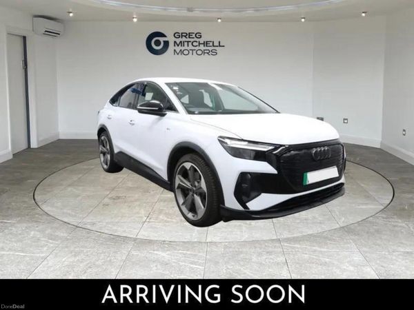 Audi Q4 SUV, Electric, 2024, White
