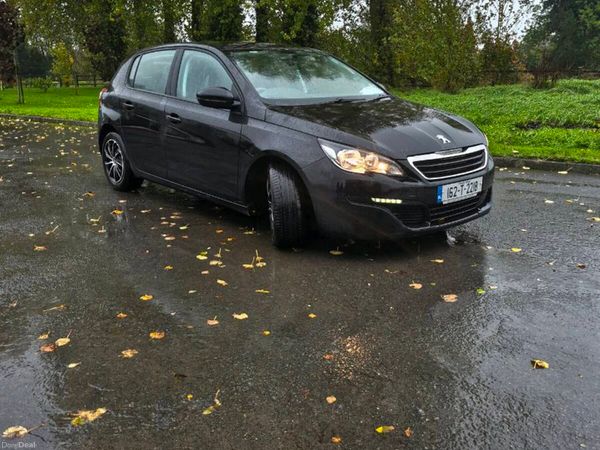 Peugeot 308 Hatchback, Diesel, 2016, Black