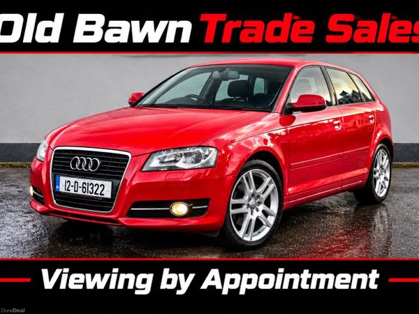 Audi A3 Hatchback, Petrol, 2012, Red
