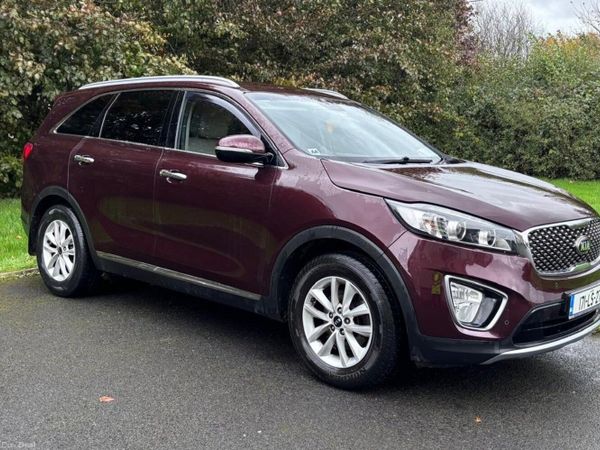 Kia Sorento SUV, Diesel, 2017, Red